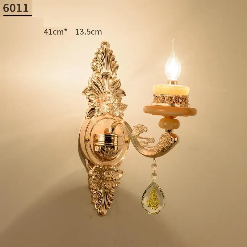 Version A Parede Wandlampe ванная комната промышленный Декор зеркало Бра Кристалл Aplique Luz сравнению Wandlamp аппликация Murale светильник Настенный светильник - Цвет абажура: Version A