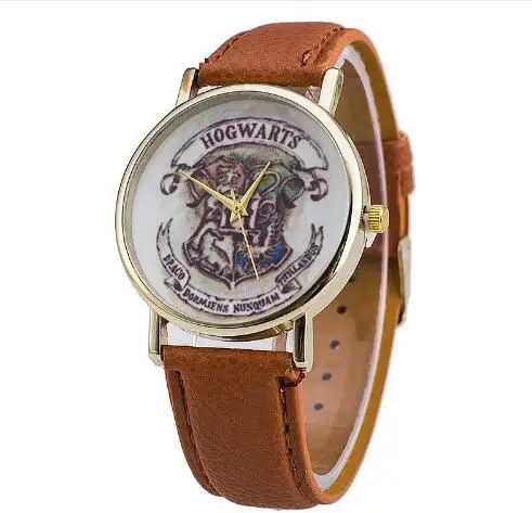 

2019 Mens watches top brand luxury Simple Montre wristwatch femme Relogio feminine 2018 badge Watch Clock HOGWARTS Quartz Watch