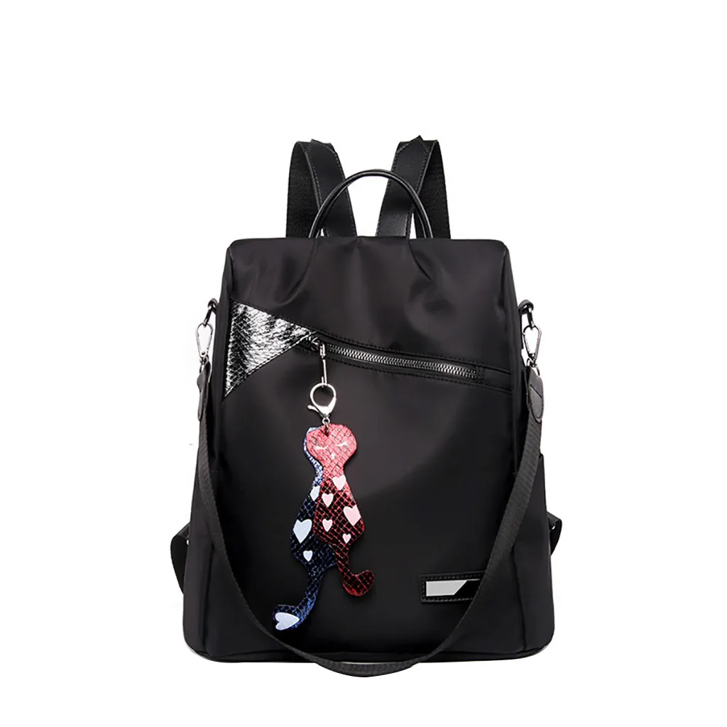 Для женщин Oxford Тканевые для путешествий школьные сумки Многофункциональные ранцы для девочек-подростков; Повседневное Анти-кражи рюкзаки sac основная femme - Цвет: J