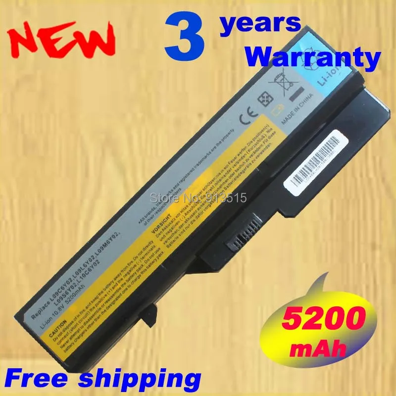 5200mAH font b Battery b font For Lenovo IdeaPad G460 G560 V360 V370 V470 B470 G460A