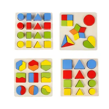 

LeadingStar Learning Education Wooden Matching Panel Puzzle Toys for Children Educational Gift