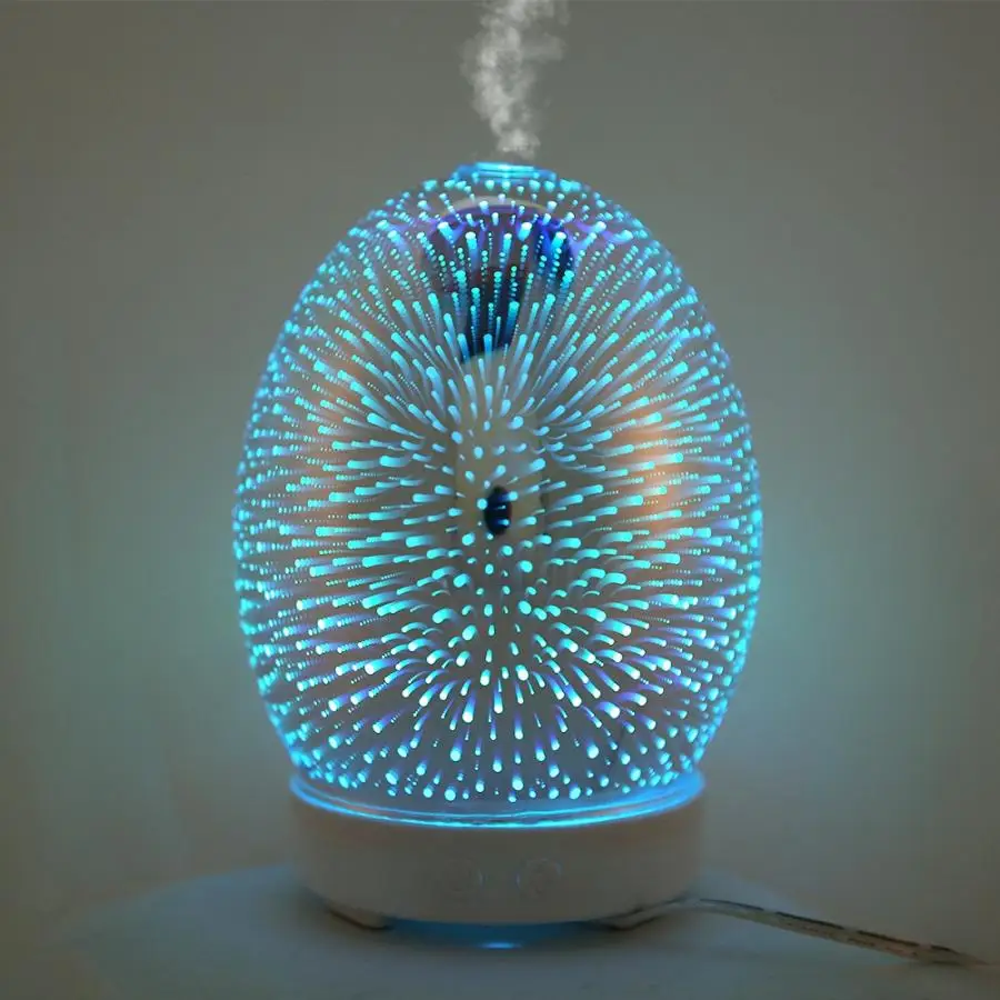 

Stone Buddha 100ml Ultrasonic Aromatherapy Aroma Diffuser Humidifier LED Night Light Electric Incense