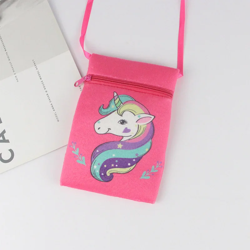 M321 Милая Мини-детская маленькая сумка с рисунком единорога милые сумки-мессенджеры