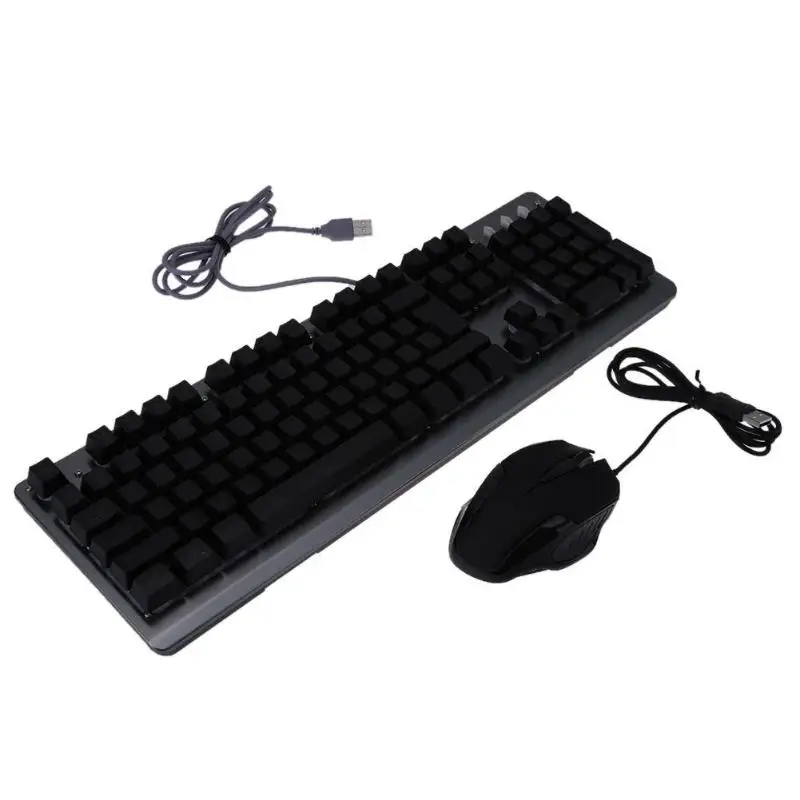 

Backlight Keyboard USB Wired Keyboard Mouse Gamer Keyboard Gaming Mouse set for PC Laptop computer