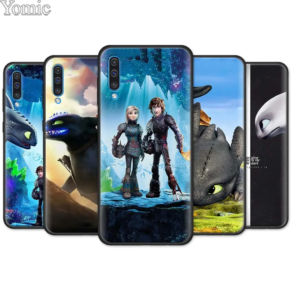 

How to Train Your Dragon Black Soft Case for Samsung Galaxy M30 M10 M20 A50 A70 A40 A10 A20 A30 A60 TPU Silicone Case Cover