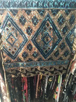 

High quality African cord lace with sequins L242 Pretty guipure lace fabric,good quality French lace for party dress