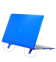Base de dados de suporte titular Fosco Matte Caso Capa Dura para Macbook Pro 13.3 15.4 Pro 12 13 15 polegada Para Macbook Air 11 13 Laptop Shell
