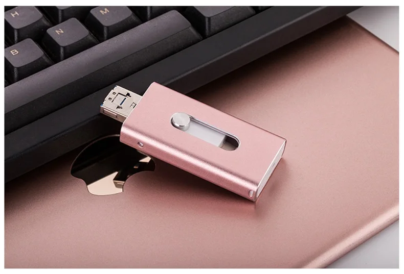 Usb флэш-накопитель для iphone 8/7/plus/6/6s Plus/5/5S/5C/ipad 8 gb 16 gb 32 gb накопитель 64 gb 128 GB OTG usb 3,0 memory stick