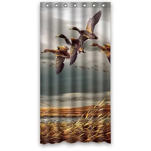 Comfort Home Style Custom Mallard Ducks Fly In Sky Pattern Design