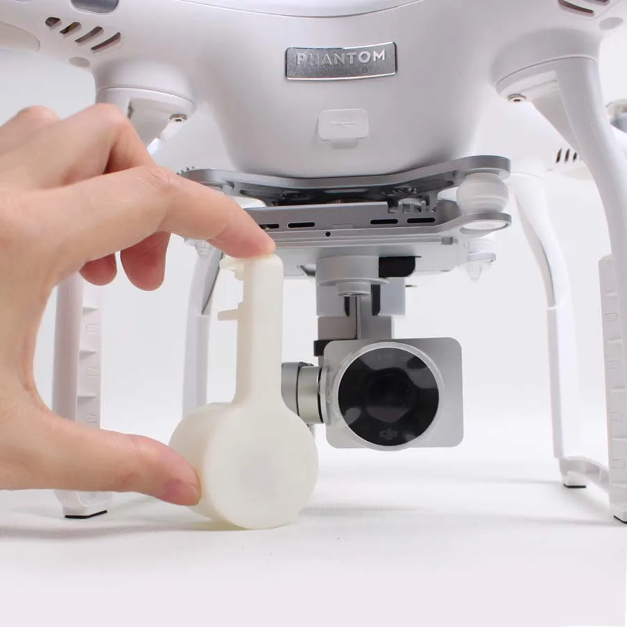 

FOR DJI Phantom 3 Quadcopter Gimbal Lock Camera Lens Cover Cap Protector Drone Accessory Parts White Color Optional F16287