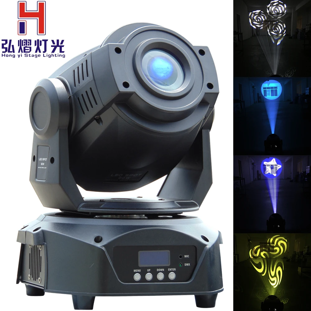 

LED 90W Spot Moving Head Light 3 face prism mixing color effect DMX Stage Light for club party dj