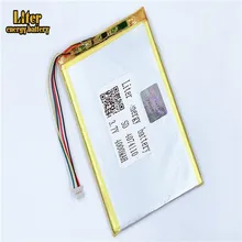 Разъем 1,0-5 P 4074110 4075110 3,7 V 4000mah планшетный ПК lipo аккумулятор в аккумуляторных батареях с полной емкостью