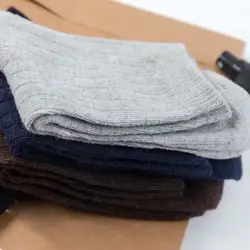 10 пары мужских носков однотонные Цвет Утепленная одежда утепленная эластичность дышащая обувь для зимы син-доставка