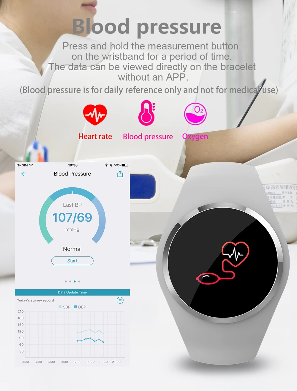 Q1 SMART BAND FOR WOMEN KID20