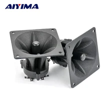 AIYIMA 2PC Tweeters 85MM piézoélectrique Tweeter haut-parleur 150W céramique Buzzer aigus haut-parleur carré