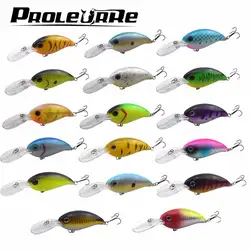 Proleurre 1 шт. 14 г 10 см Crankbait рыбалка жесткая приманка приманки крутящаяся приманка Блесен 17 Цвета отличное Pesca рыболовные снасти