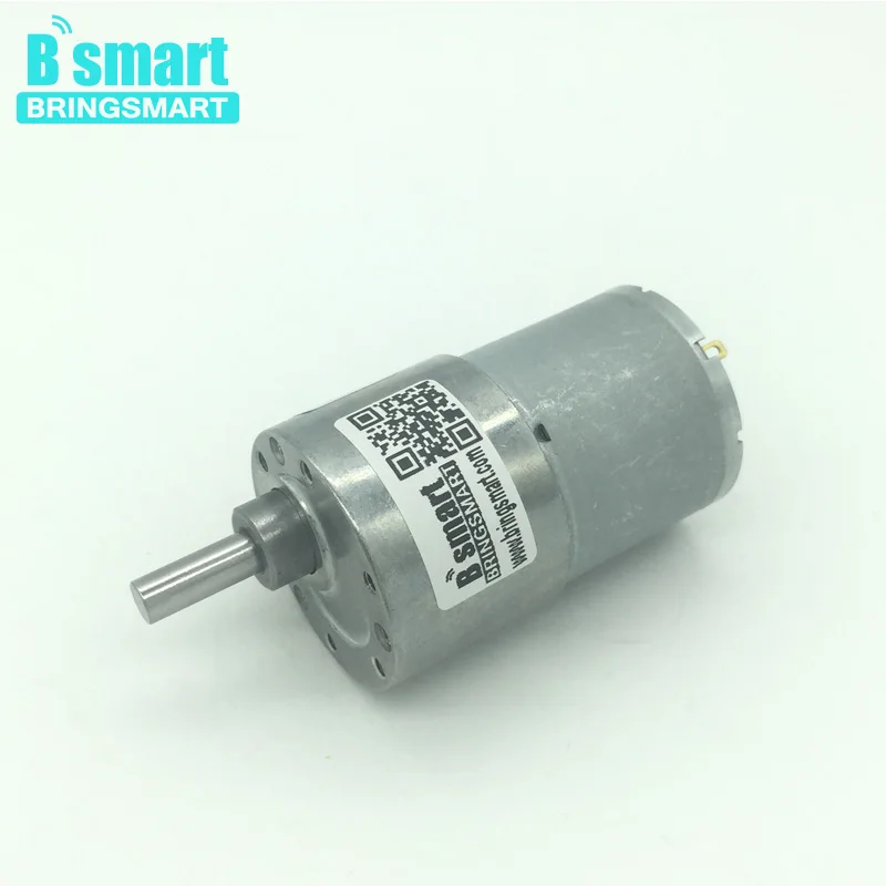 

Wholesale 6-30v JGB37-3530 Gear Motor 7-1600rpm-No Load Speed Small Motor Reversed 6V Dc Motor D Shaft For Common UseBringsmart