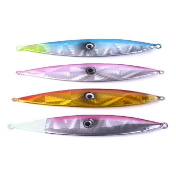 

50pcs Fishing Lures 120g Sinking Lead Metal Jig Hard Bait Sinking Sea Fishing Tackle