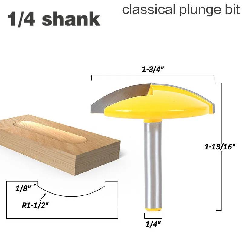 1 шт. 1/4 дюймов и 8 мм хвостовик чаша маршрутизатор бит дверь нож деревообрабатывающий резак 6,35 мм концевые фрезы для сверла для дерева