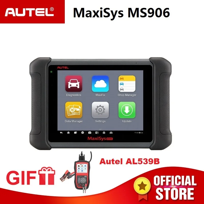Autel MaxiSys MS906 OBD2 Scanner Automotive Diagnostic tool MS 906 key programming code reader OEM tools key coding Gift AL539B Autel MaxiSys MS906 OBD2 Scanner Automotive Diagnostic tool MS 906 key programming code reader OEM tools key coding Gift AL539B