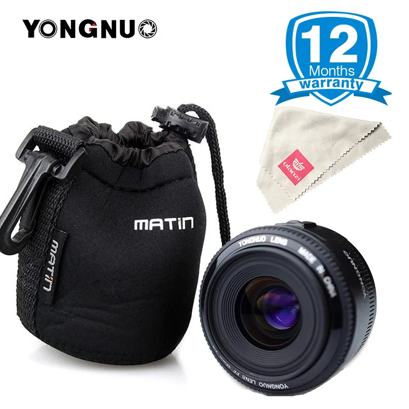 Yongnuo 35 мм объектив YN35mm F2 для Canon широкоугольный большой апертурой фиксированный с