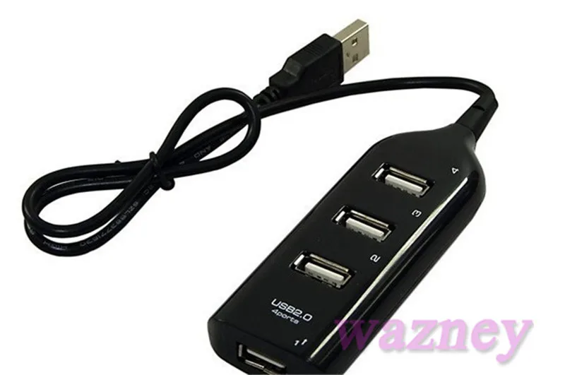 800pcs/lot * Slim Smallest Mini 4 Port USB 1.1 2.0 High Speed Transfer