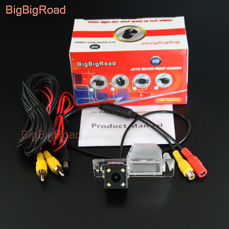 BigBigRoad Автомобильная камера заднего вида для Cadillac SRX XTS CTS Opel Mokka 2012 Roewe 950