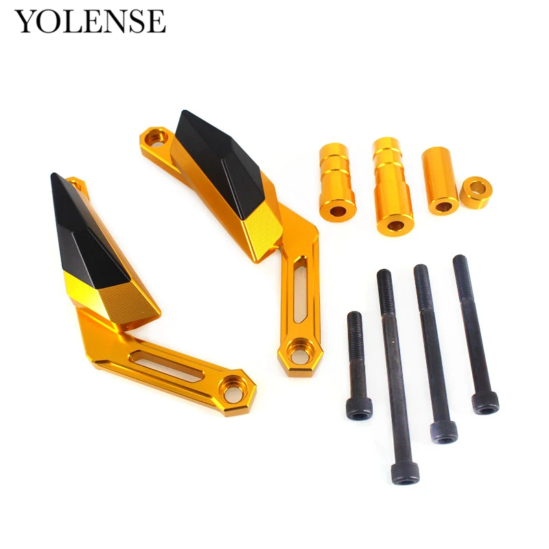 

For Yamaha MT09 FZ09 2013-2017 MT-09 FZ-09 Motorcycle Frame Sliders Crash Engine Protection Pad Aluminium Side Shield Protector