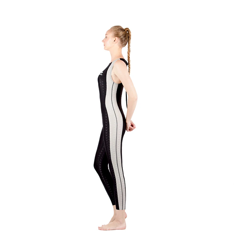 Women Sexy One Piece Professional Competition Swimwear Athletic Quick Dry Water Sport Bathing Suit Fitness Training Beach Wear