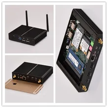 Мини ПК с Windows Celeron Barebone HTPC Intel Nuc Безвентиляторный Компьютер