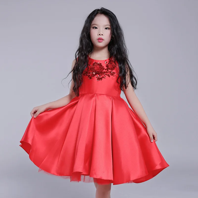 2017 Summer Children Girls Dresses Lovely Baby Girls A Line Dress Baby