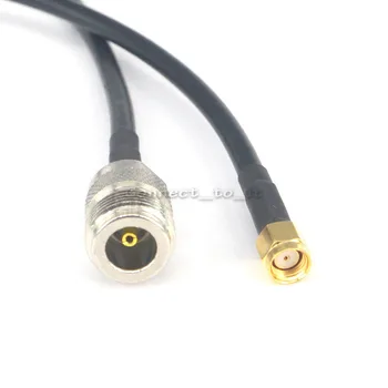 

10 Pieces RF Extension Cord RP SMA Male to N Type Female Connector Pigtail Cable 100CM 3 Feet