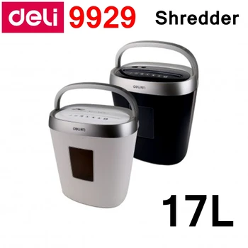 

[ReadStar]2017 New type Deli 9929 Electric shredder 17L volume 220-230VAC/50Hz Power saving auto stop Paper shredder Drawer type