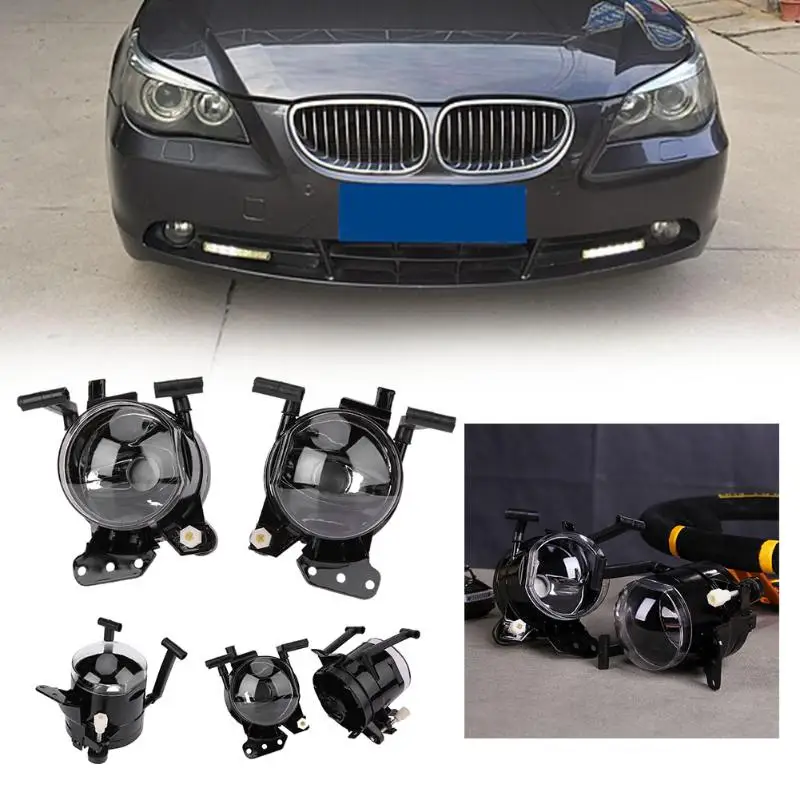 VODOOV Car Auto Front Bumper Right Left Foglight Replacement Part for 2004 2007 BMW 5 Series