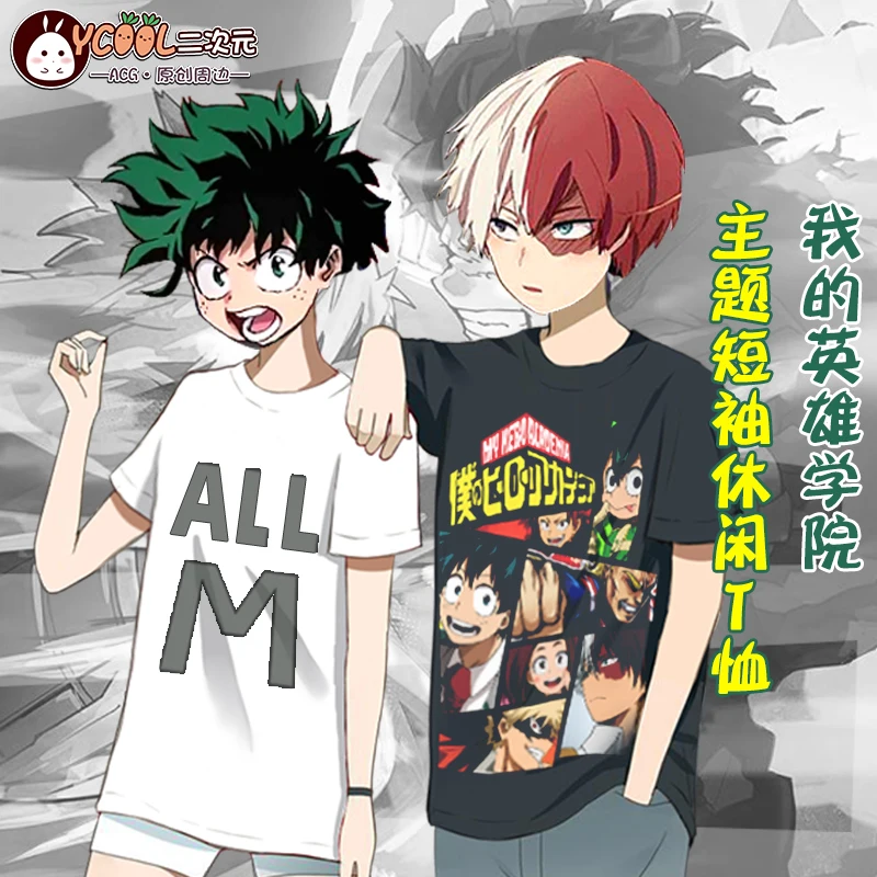 

[STOCK ] 2018 Anime My Hero Academy TODOROKI SHOTO T-shirt Cosplay Costume Unisex S-3XL For Halloween Free Shipping New.