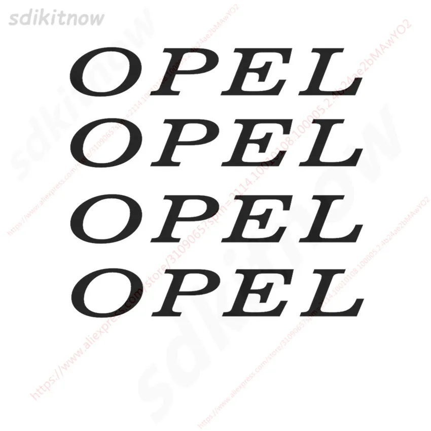 

4pcs Car Door Handle Doorhandle Decal Sticker Styling Decoration For Opel Astra h g j k f Mokka Zafira a b Corsa b c d Insignia