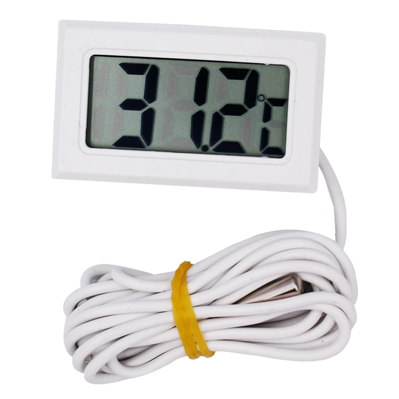 ЖК-цифровой мини-термометр для морозильной камеры температура-50~ 110 градусов Холодильник термометр скидка 20