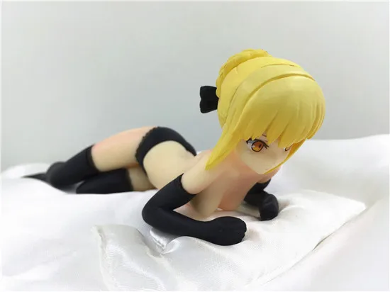 HKXZM аниме 17 см волна Fate Stay Night Saber альтер черный ПВХ фигурка Коллекционная модель
