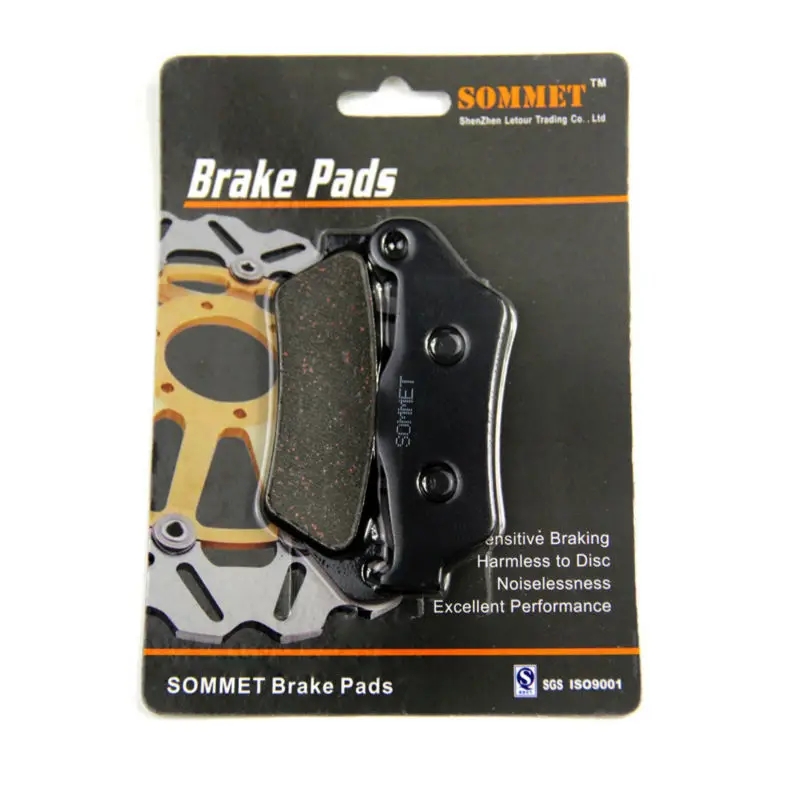 

SOMMET Motorcycle Rear Brake Pads Disks 1 pair for BMW R 1200 GS / R1200 GS Adventure (02-12) R1200GS LT363