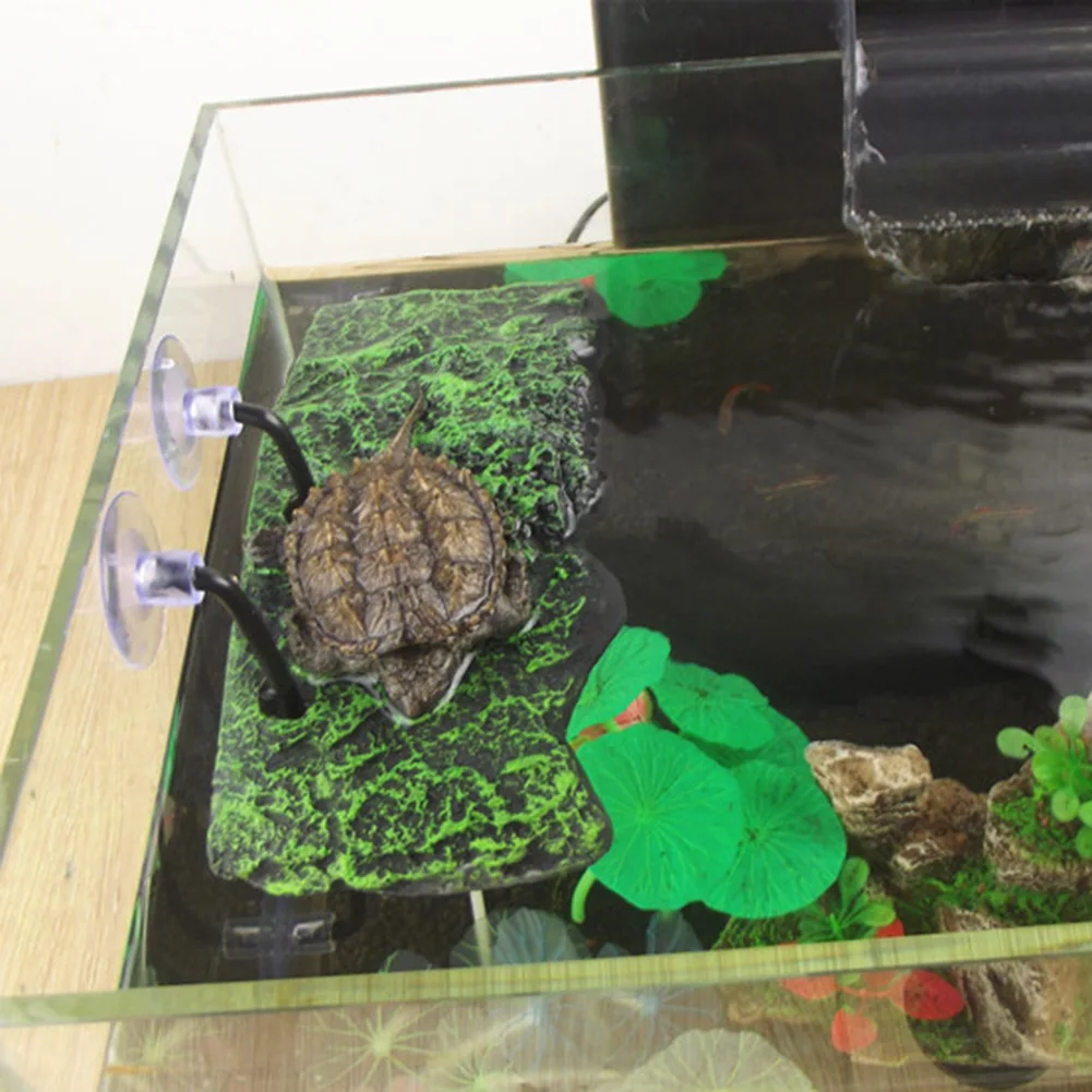 

Turtle Platform Toy Floating Island PU Foam Aquarium Float Decoration Bask Crawler Sun Roof Terrace Climb Brazilian Tortoise