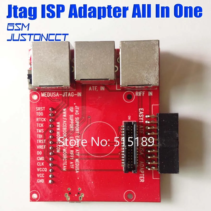 Обновленный адаптер MOORC JTAG ISP все в 1 для RIFF EASY PRO MEDUSA EMMC E MATE BOX ATF BOX|adapter isp|adapter 1/2adapter