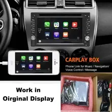 Liandlee Plug and Play USB Carplay Box подключение интерфейса камеры дисплей обновление дисплей для Andriod и IOS телефона