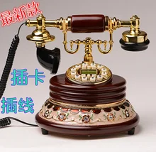Authentic European style garden antique telephone landline telephone fixed telephone vintage retro luxury telephone telephone telephone
