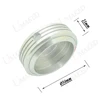 2pcs  3W 5W 7W LED COB Alumimun Lamp Head Kit light Spotlight/LED Bulb main house+heat sink PCB+Len+COB Chip+Driver 4