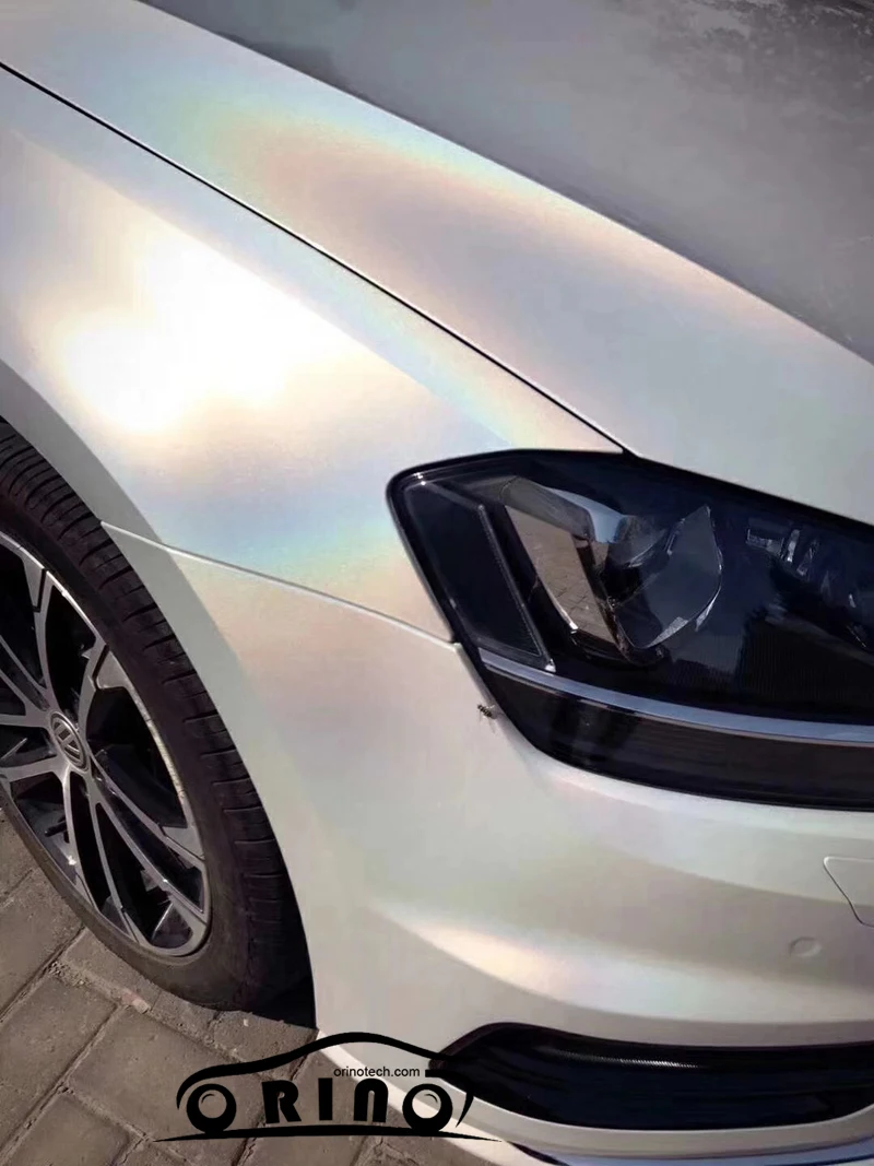 Laser White Vinyl Film-7
