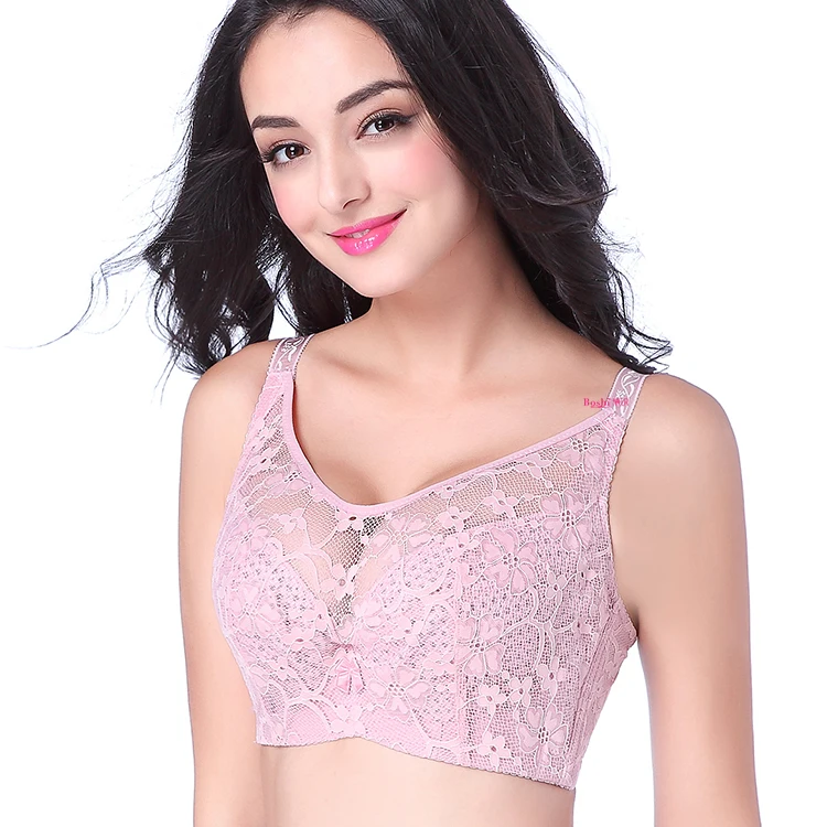 

Full C D E Cup Bras Adjustable anti-light bra Sexy Lingeries Women bras plus size lace Seamless 44CDE 100CDE women's underwear