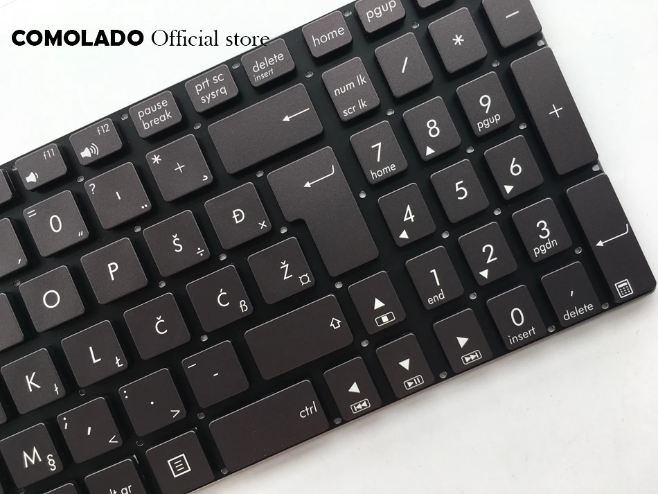 WB West Balkans Keyboard For ASUS UX51 UX51VZ Without Frame Backlit keyboard WB Layout (2)