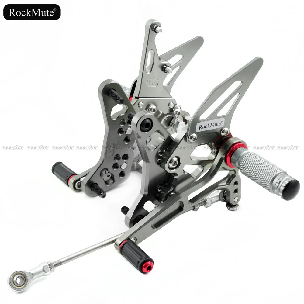 

For SUZUKI SV650/S Motorcycle CNC Adjustable Rider Rear Set Rearset Footrest Peg Gold Grey Black