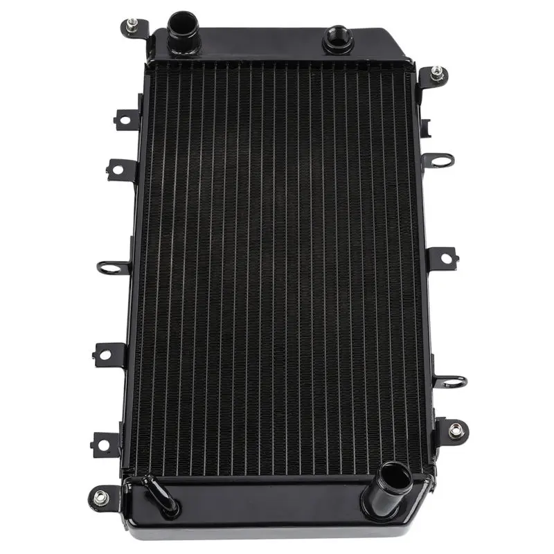 Замена Алюминий охлаждение радиатора для Kawasaki Z1000 2003-2006 2004 2005 03-06 04 05 ряд черный