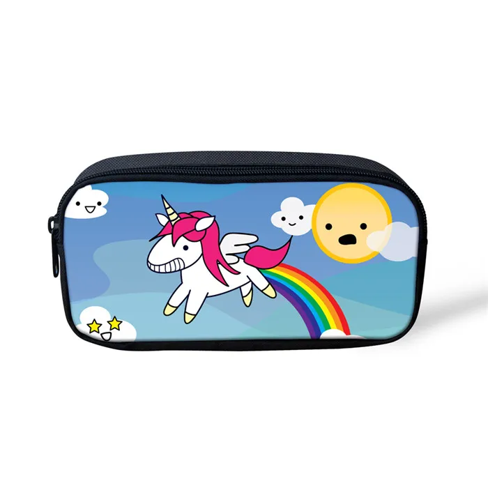 FORUDESIGNS Fancy Cartoon Horse School Bag For Girls Kids Kindergarten Schoolbag Book Bag Children Mini 12 Inch Mochila Escolar - Цвет: T0927K